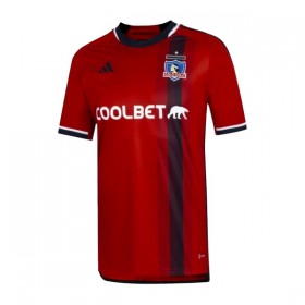 Levné Colo-Colo 2023-24 Venkovní Fotbalové dresy Krátký Rukáv